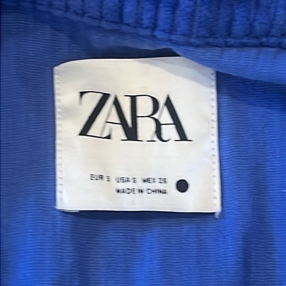 Zara Woman’s Blue Jacket Size Small - Picture 5 of 6